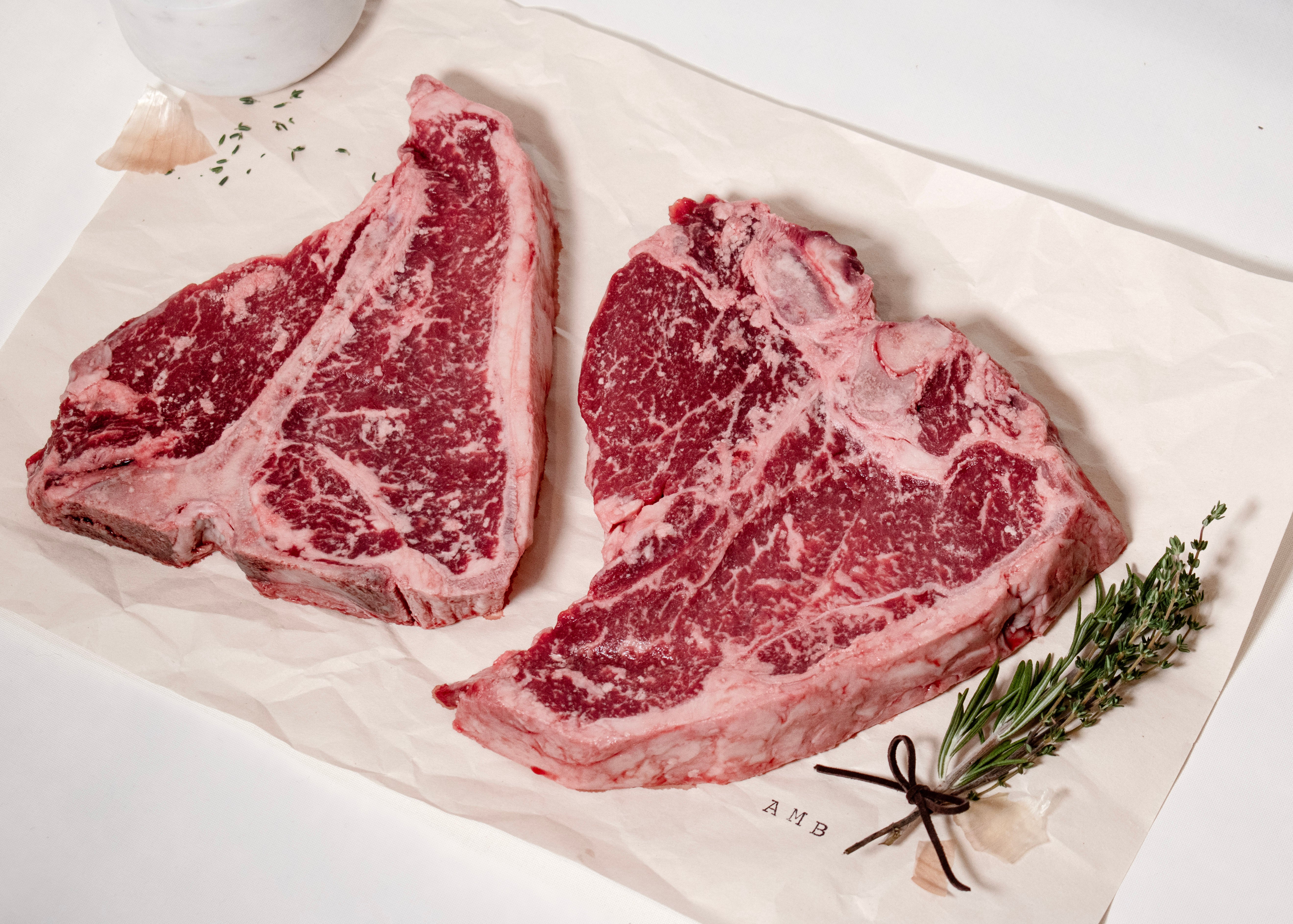 T-Bone Steaks - 2 Pack